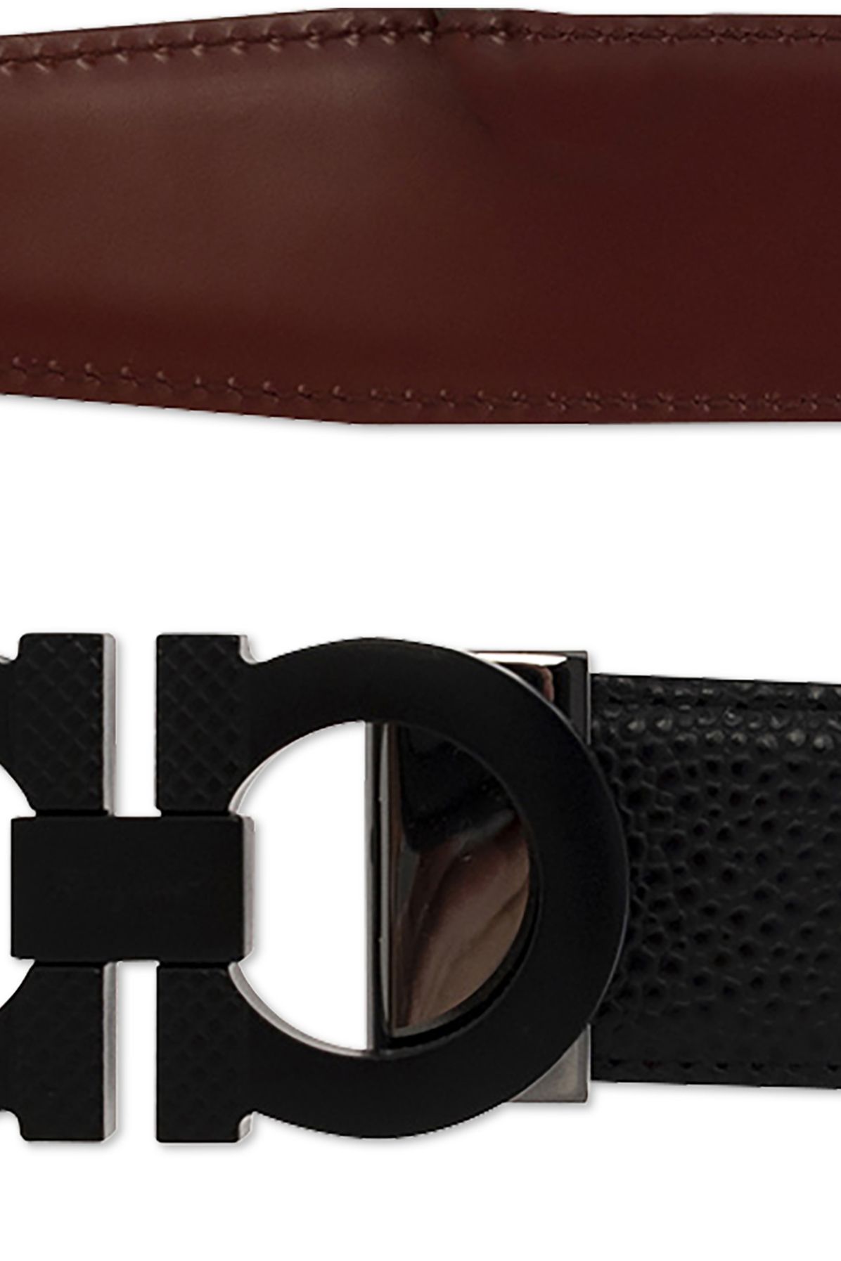 Salvatore Ferragamo Reversible belt with logo