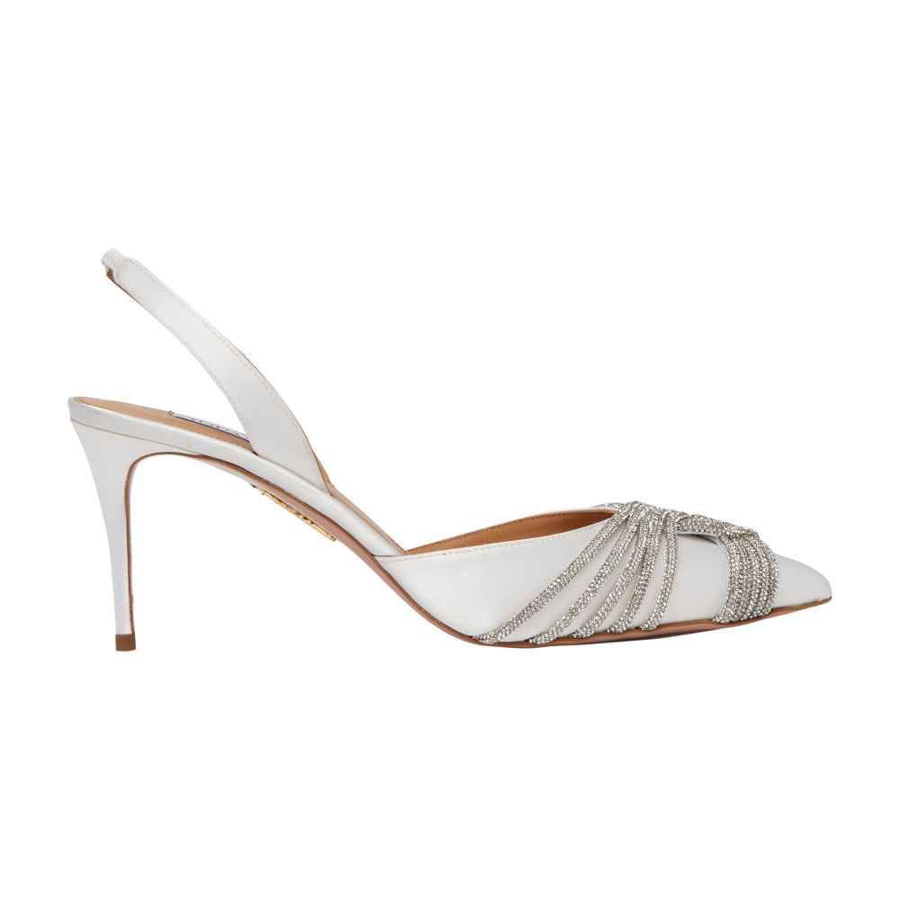 Aquazzura Gatsby 75 Slingback pumps