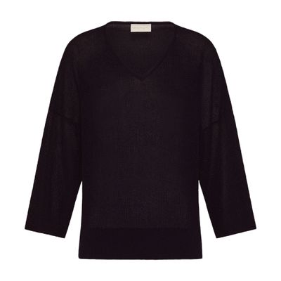  Fresno ribbed and lurex sweater