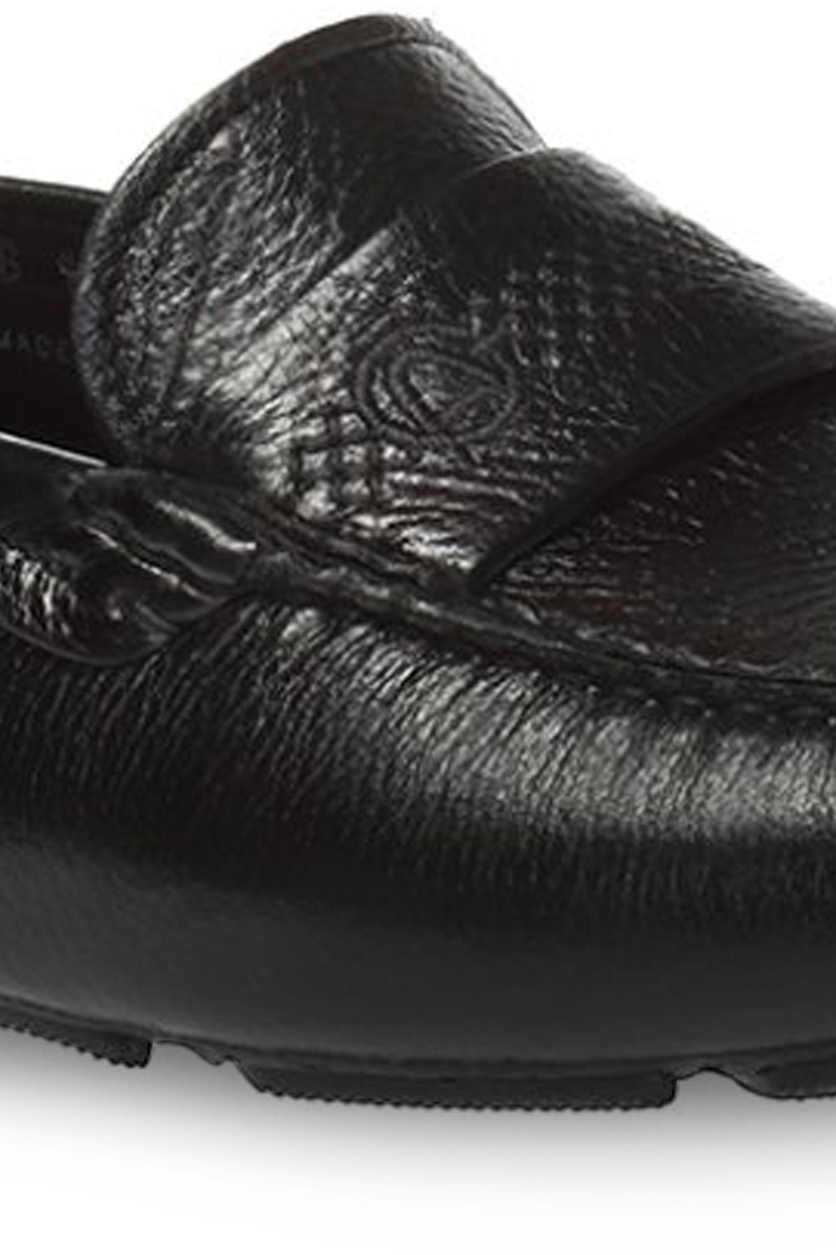 Giorgio Armani Leather slip-on shoes