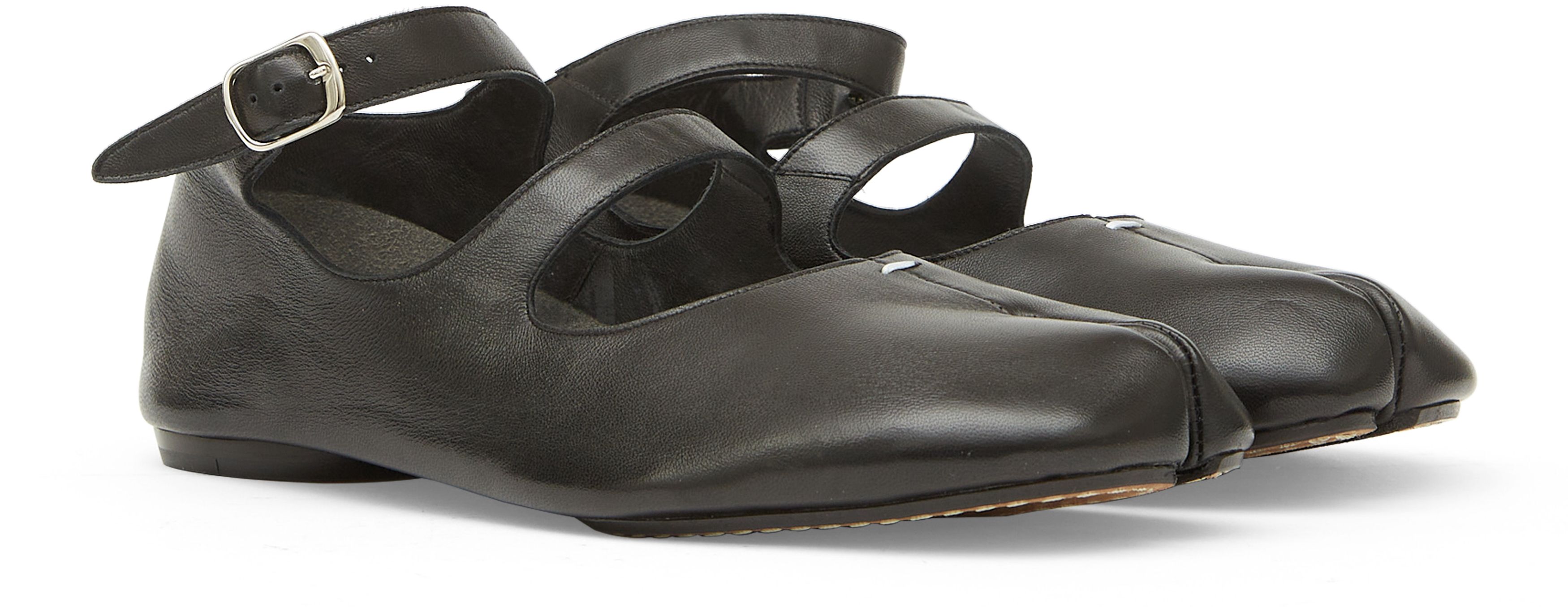 Maison Margiela Tabi calfskin ballerinas