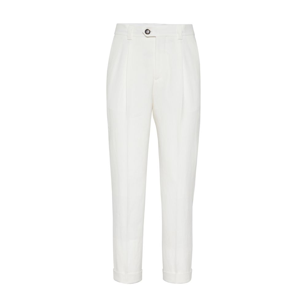 Brunello Cucinelli Leisure fit trousers with pleats