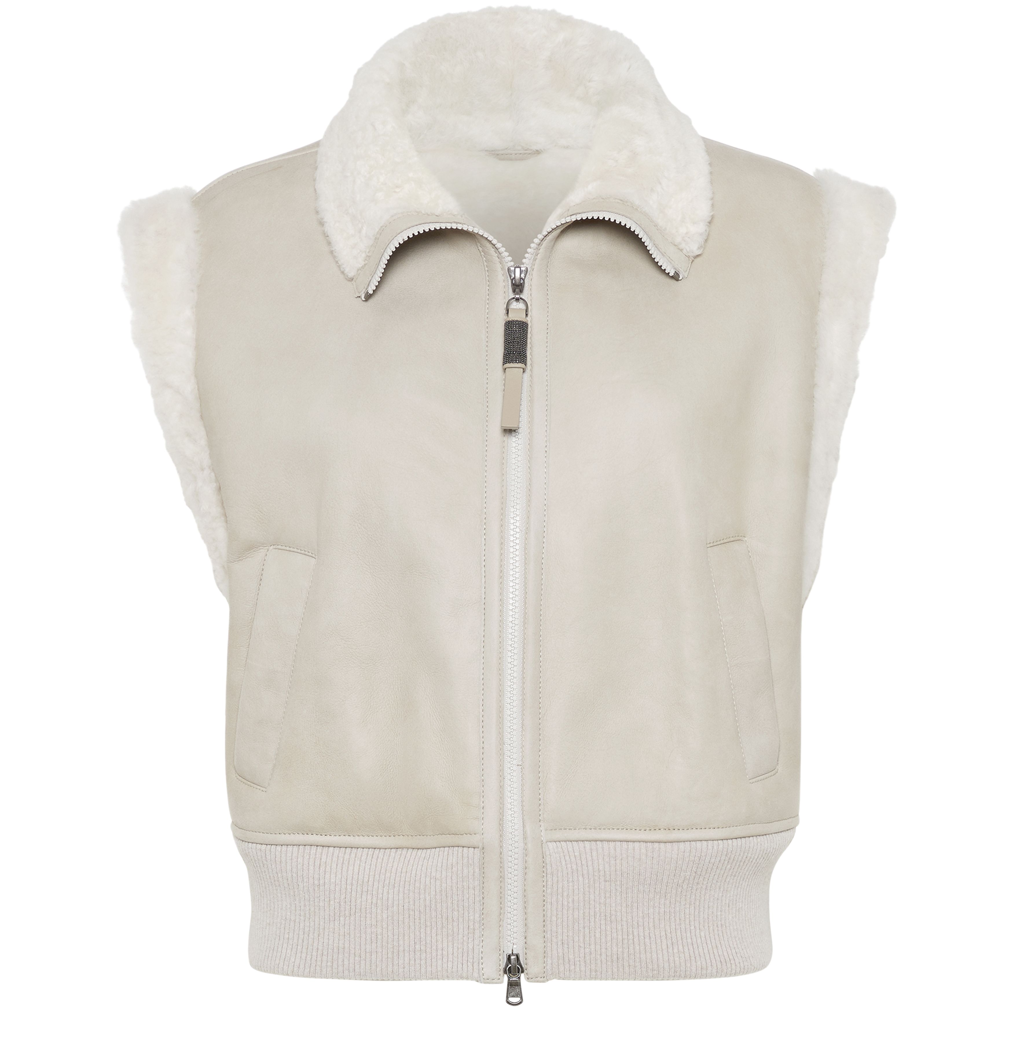 Brunello Cucinelli Shearling vest