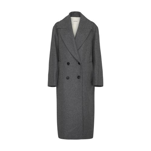 Róhe Long double-breasted coat