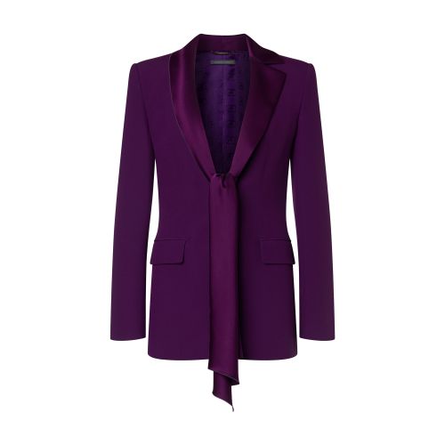 Alberta Ferretti Enver satin jacket