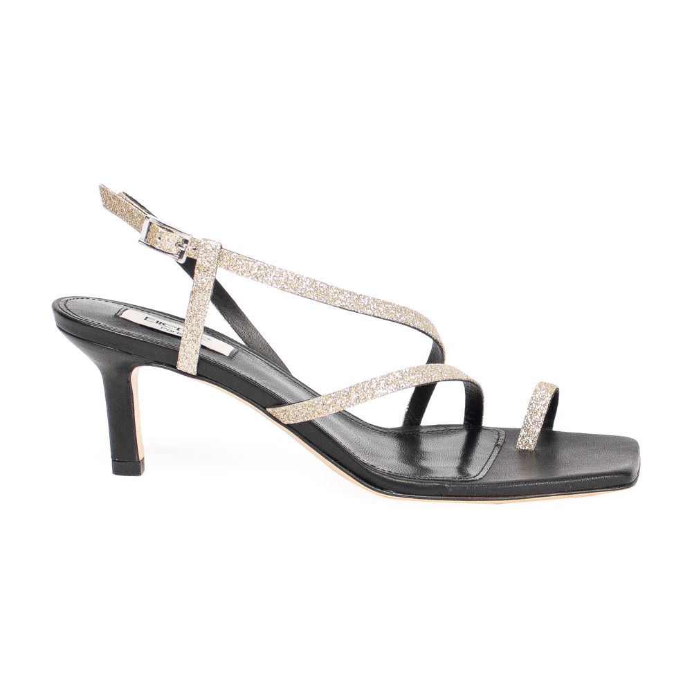 Elleme Twist Strap Glitter Sandal