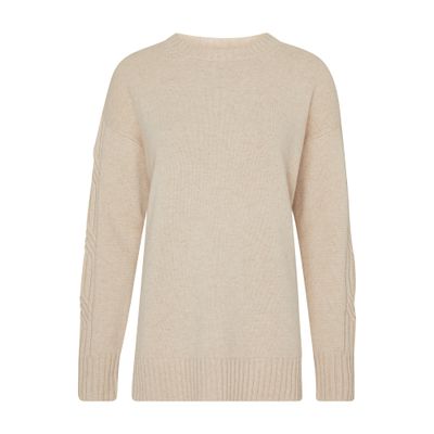 Max Mara Vicini round neck cashmere sweater