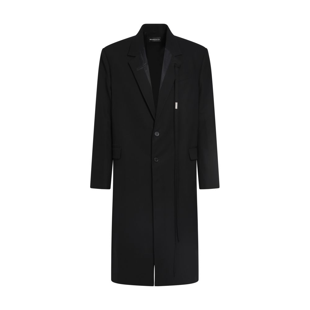 Ann Demeulemeester Claude comfort tailored coat cotton twill