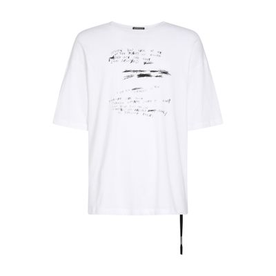 Ann Demeulemeester Dieter high comfort fit t-shirt Handwriting print