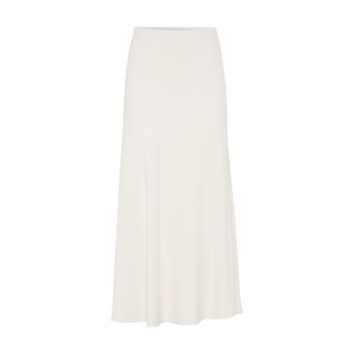 Brunello Cucinelli Flute twill couture skirt