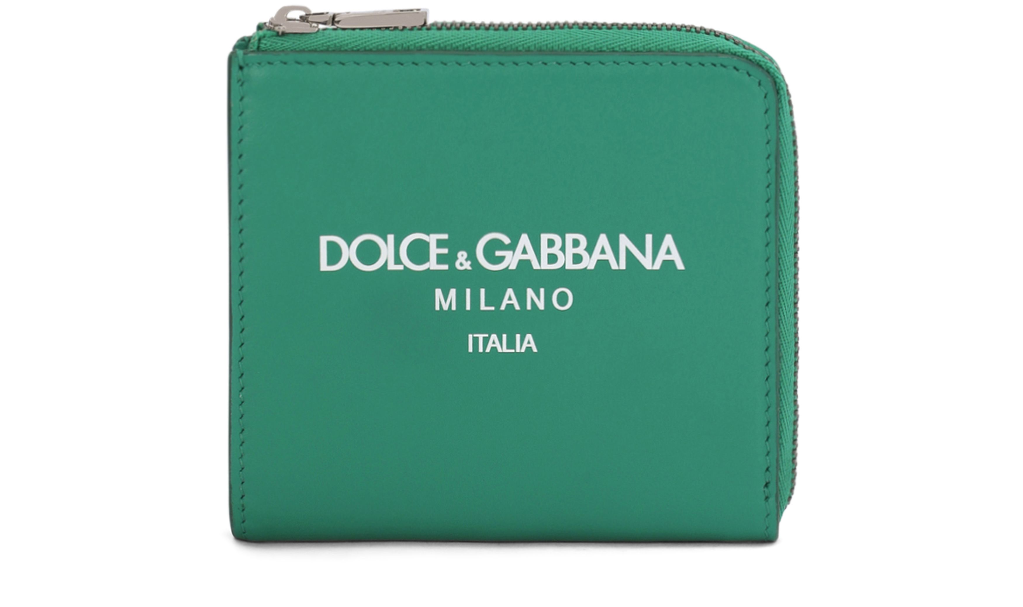 Dolce & Gabbana Calfskin card holder with logo