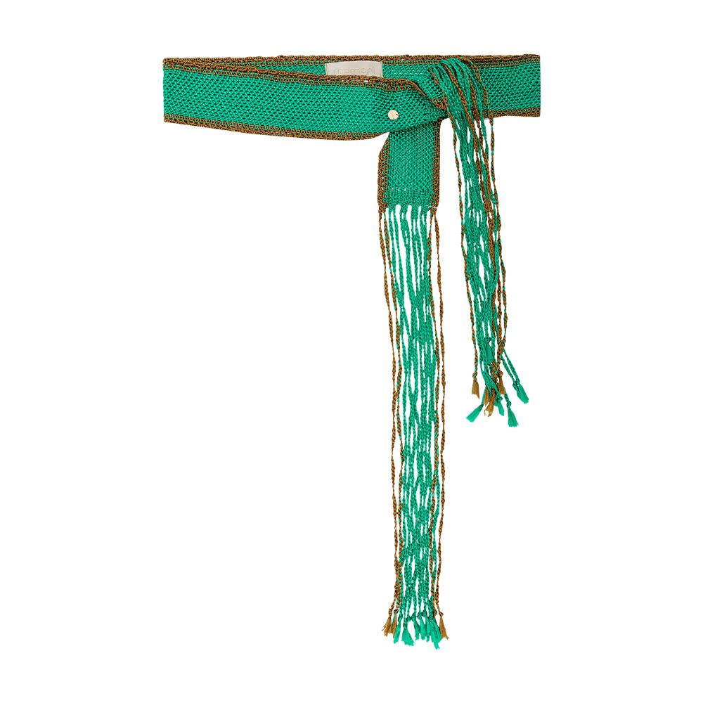  Millor belt with fringe