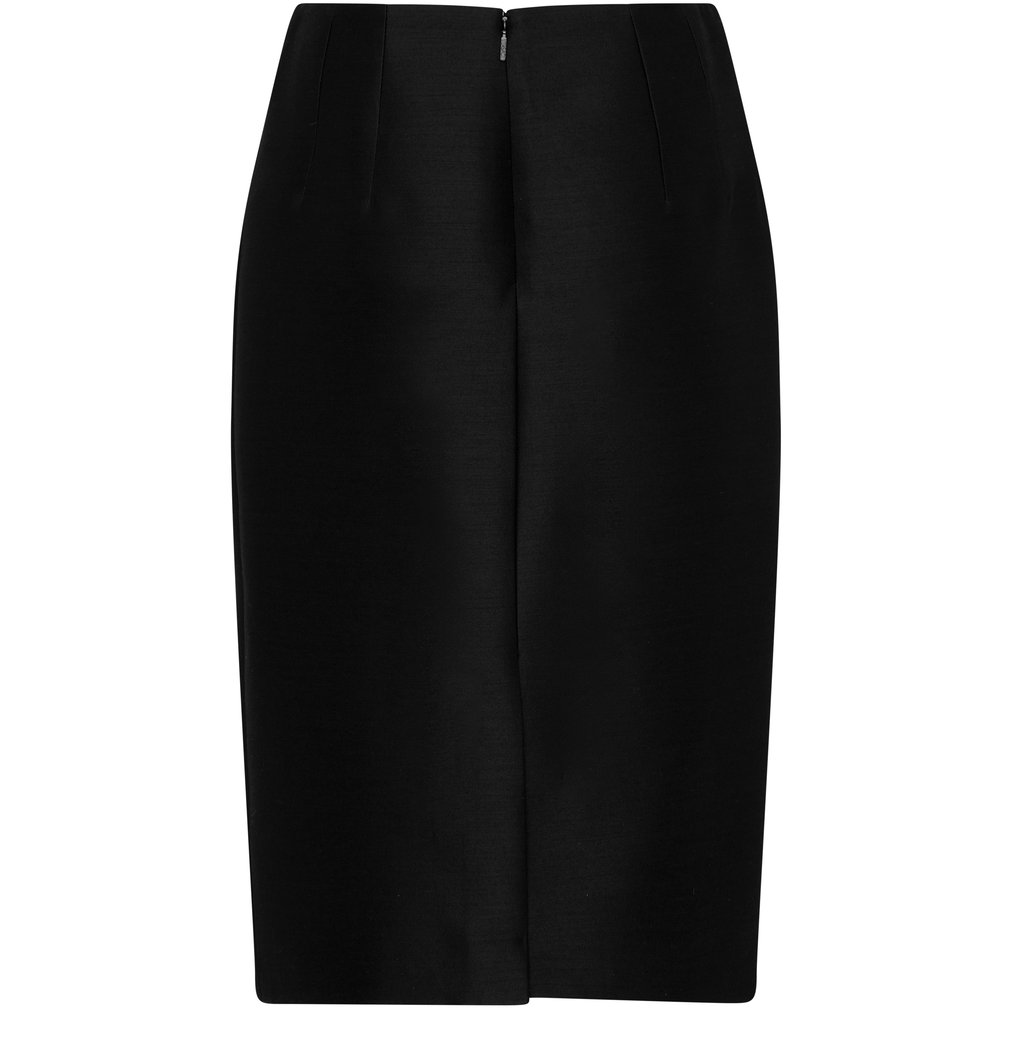 Versace Pencil skirt in wool and silk