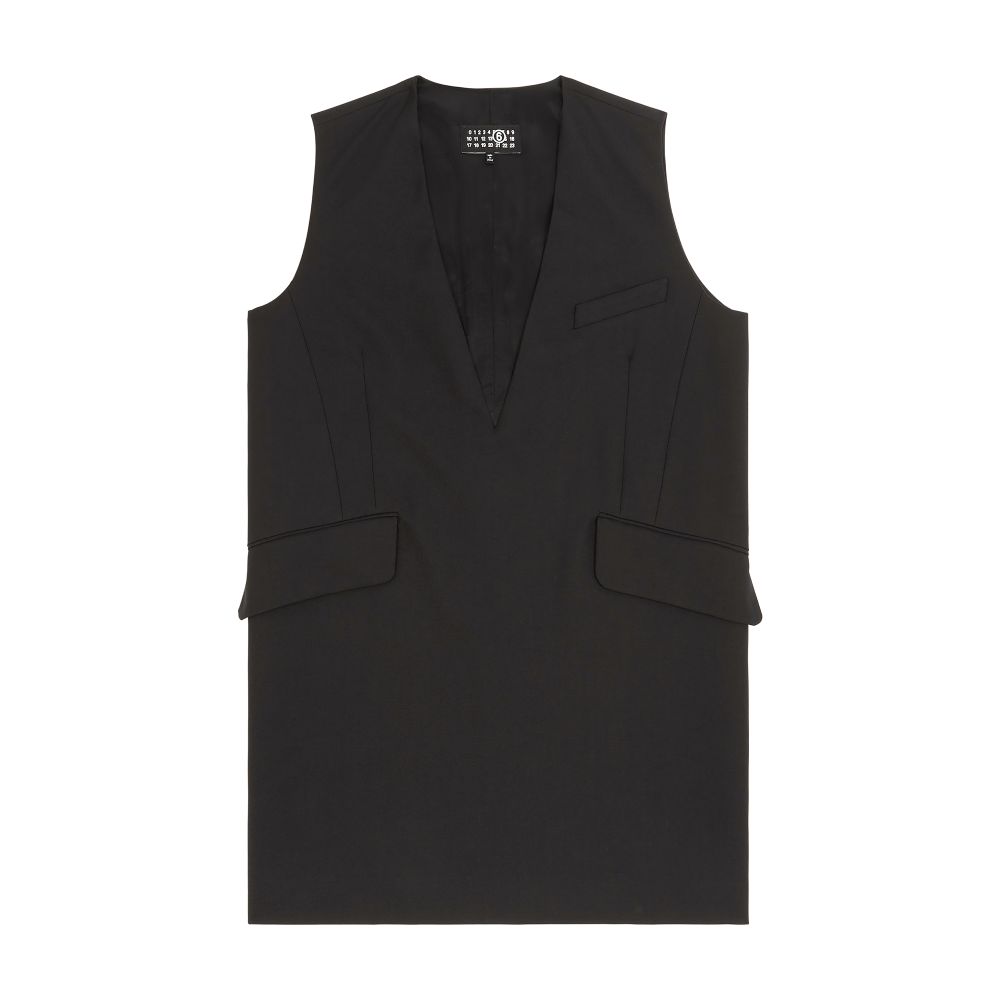 MM6 Maison Margiela Tailoring wool mini dress