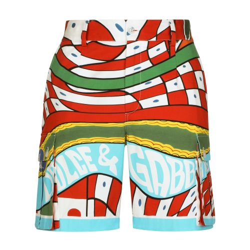 Dolce & Gabbana Stretch drill cargo shorts