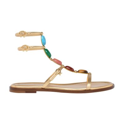 Gianvito Rossi Shanti 05 Flat Sandals