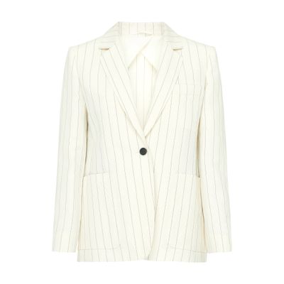 Max Mara Micron striped blazer