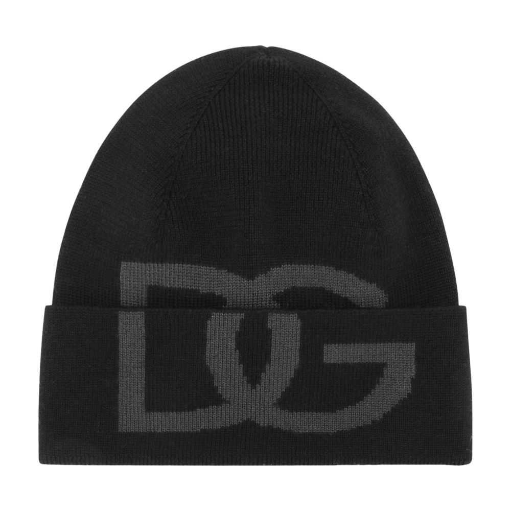 Dolce & Gabbana Knit hat with DG logo