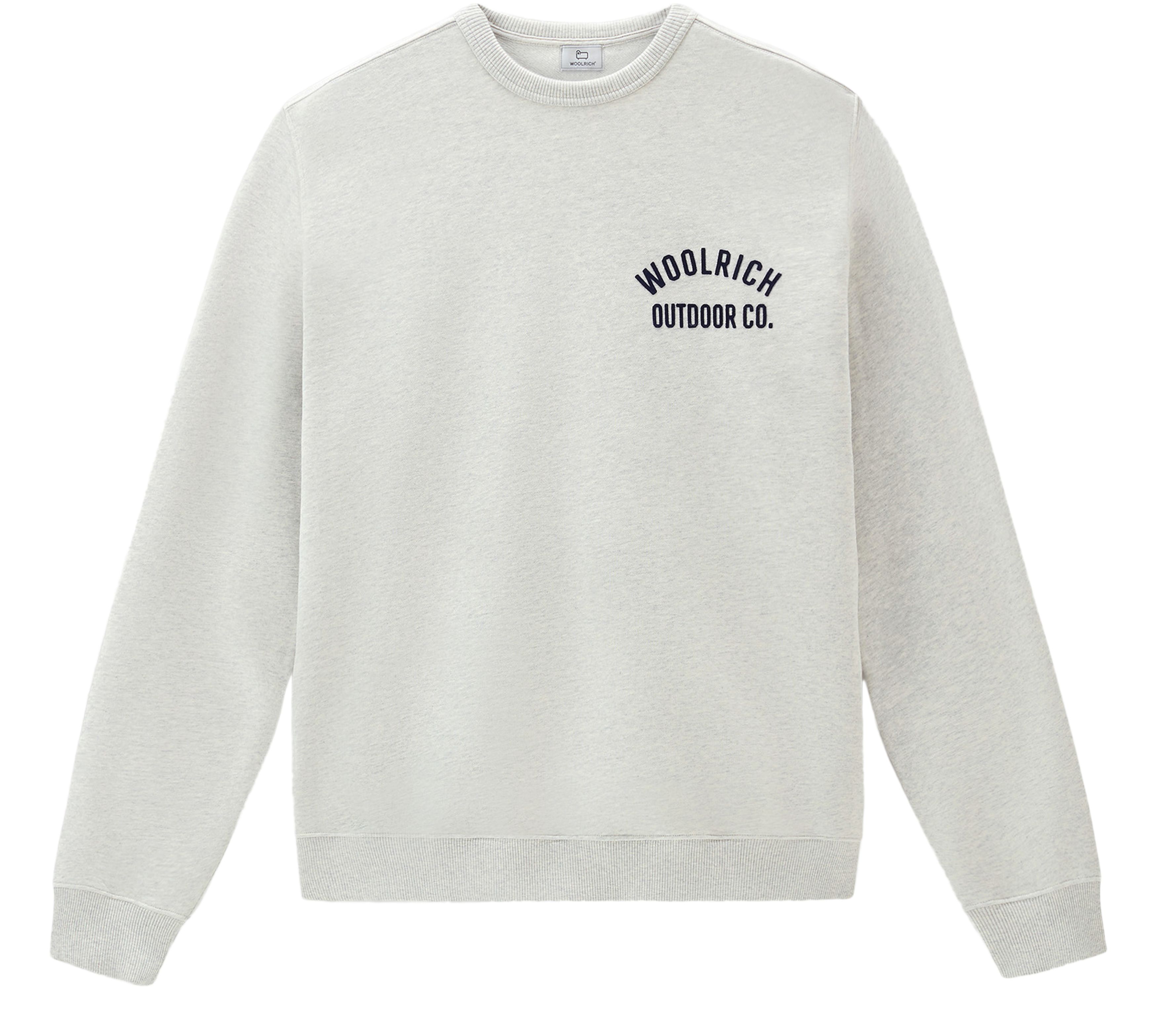 Woolrich Crewneck Sweatshirt in Pure Cotton