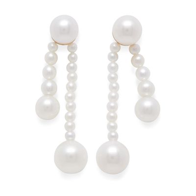 Sophie Bille Brahe Ruban de Perles earrings