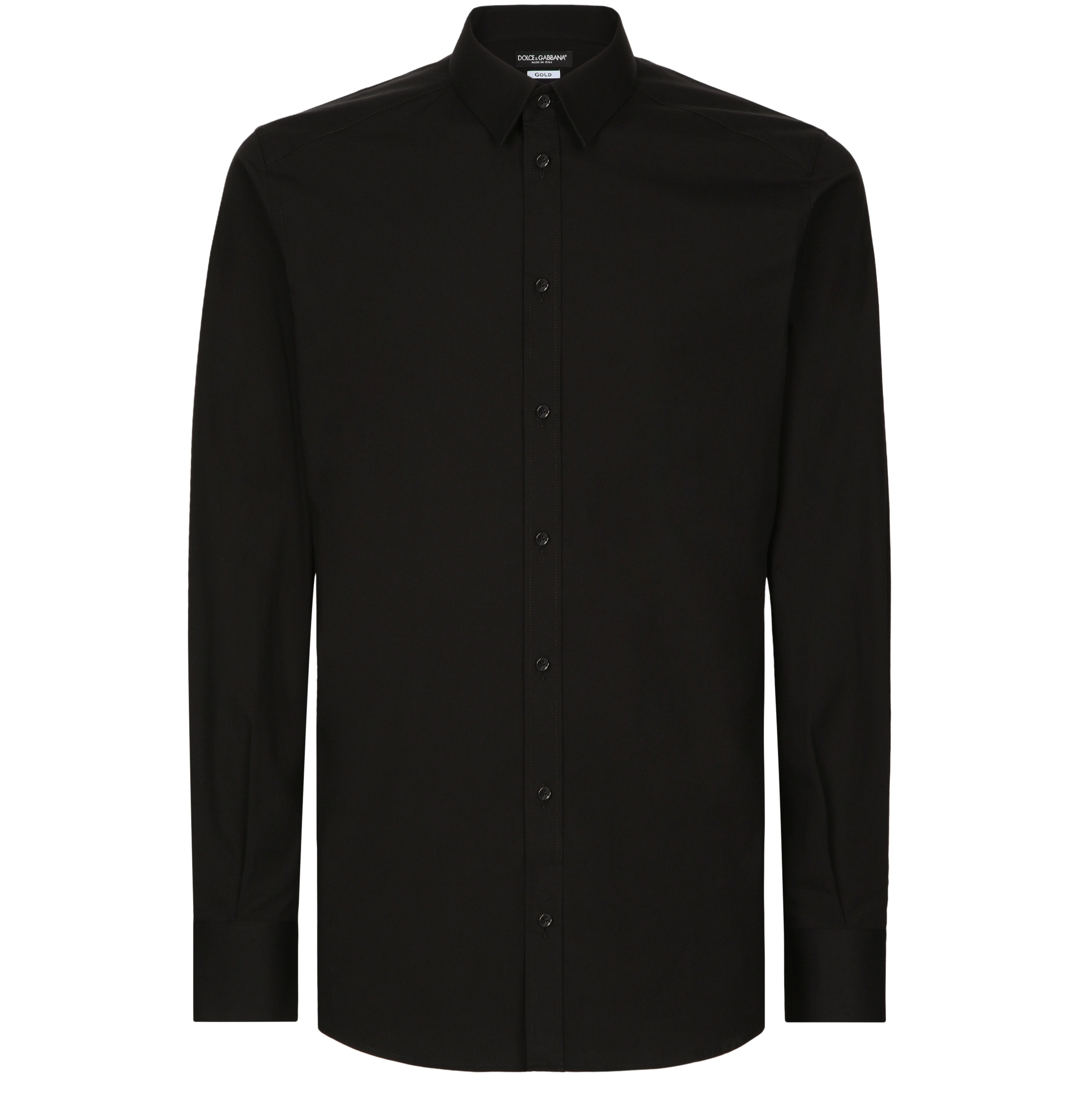 Dolce & Gabbana Stretch poplin Gold-fit shirt