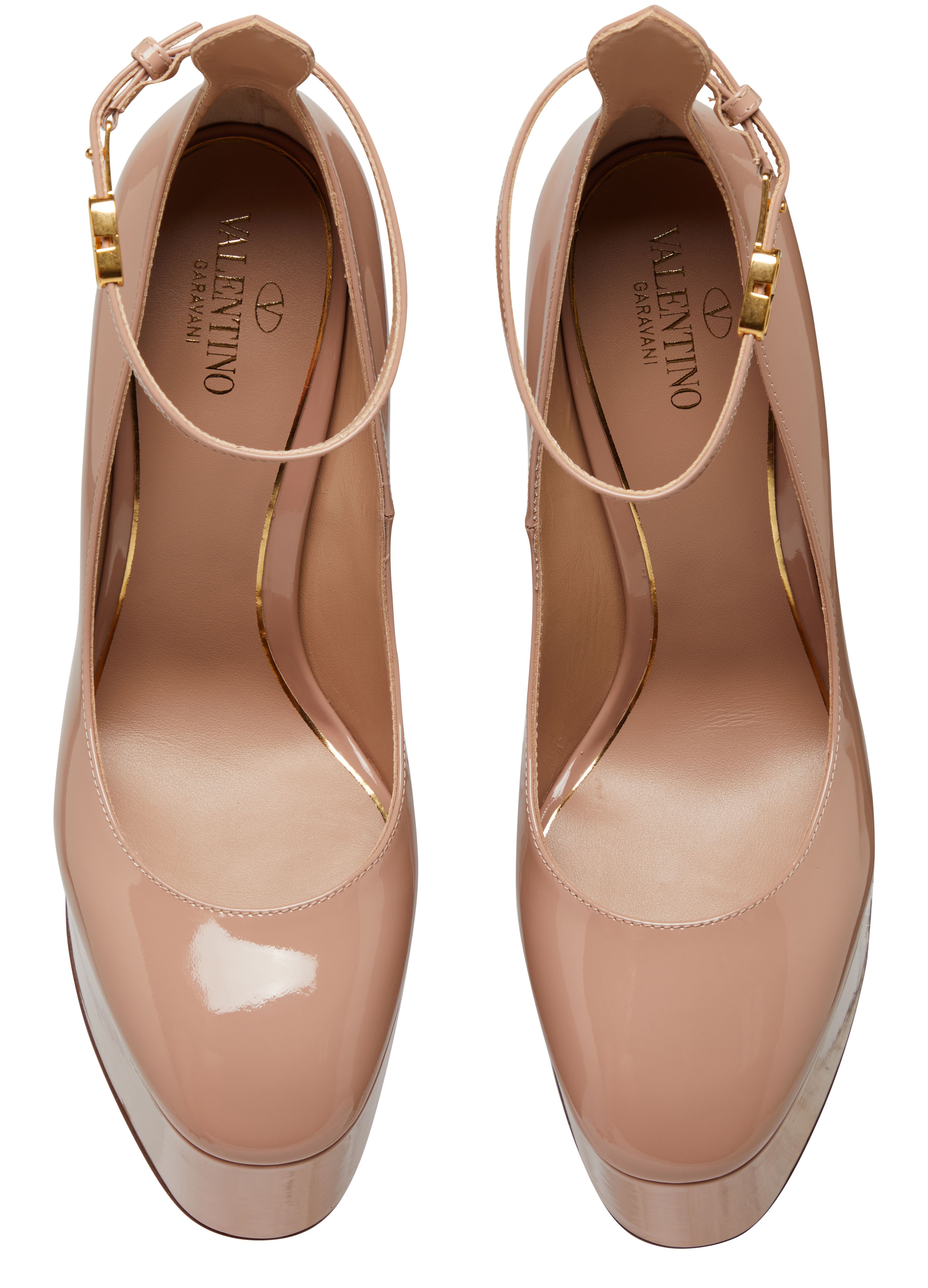 VALENTINO GARAVANI Tan-Go platform sandals 155MM