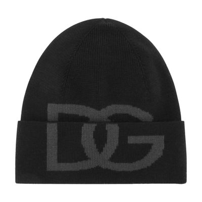 Dolce & Gabbana Knit hat with DG logo