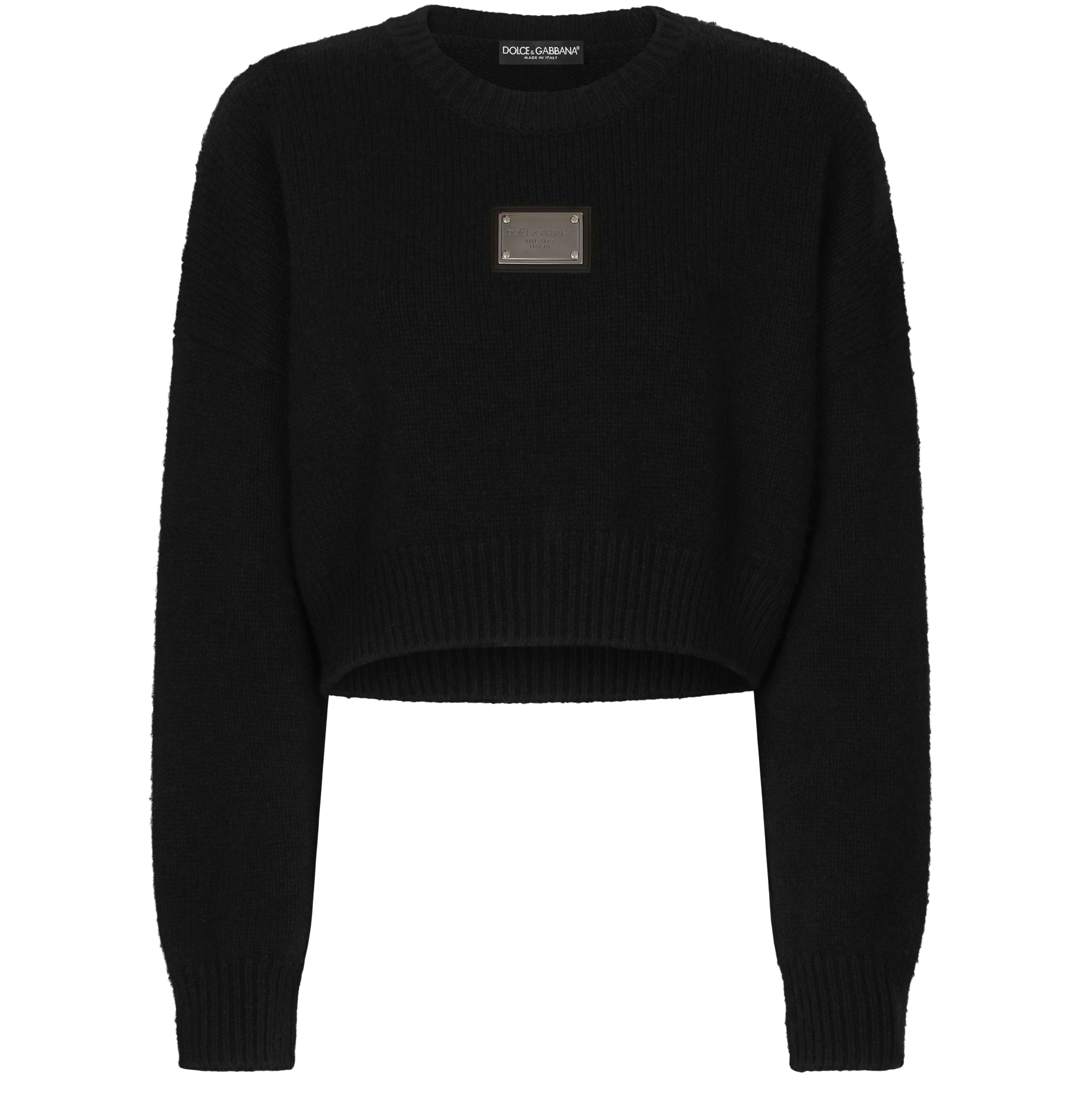 Dolce & Gabbana Wool and cashmere round-neck sweater