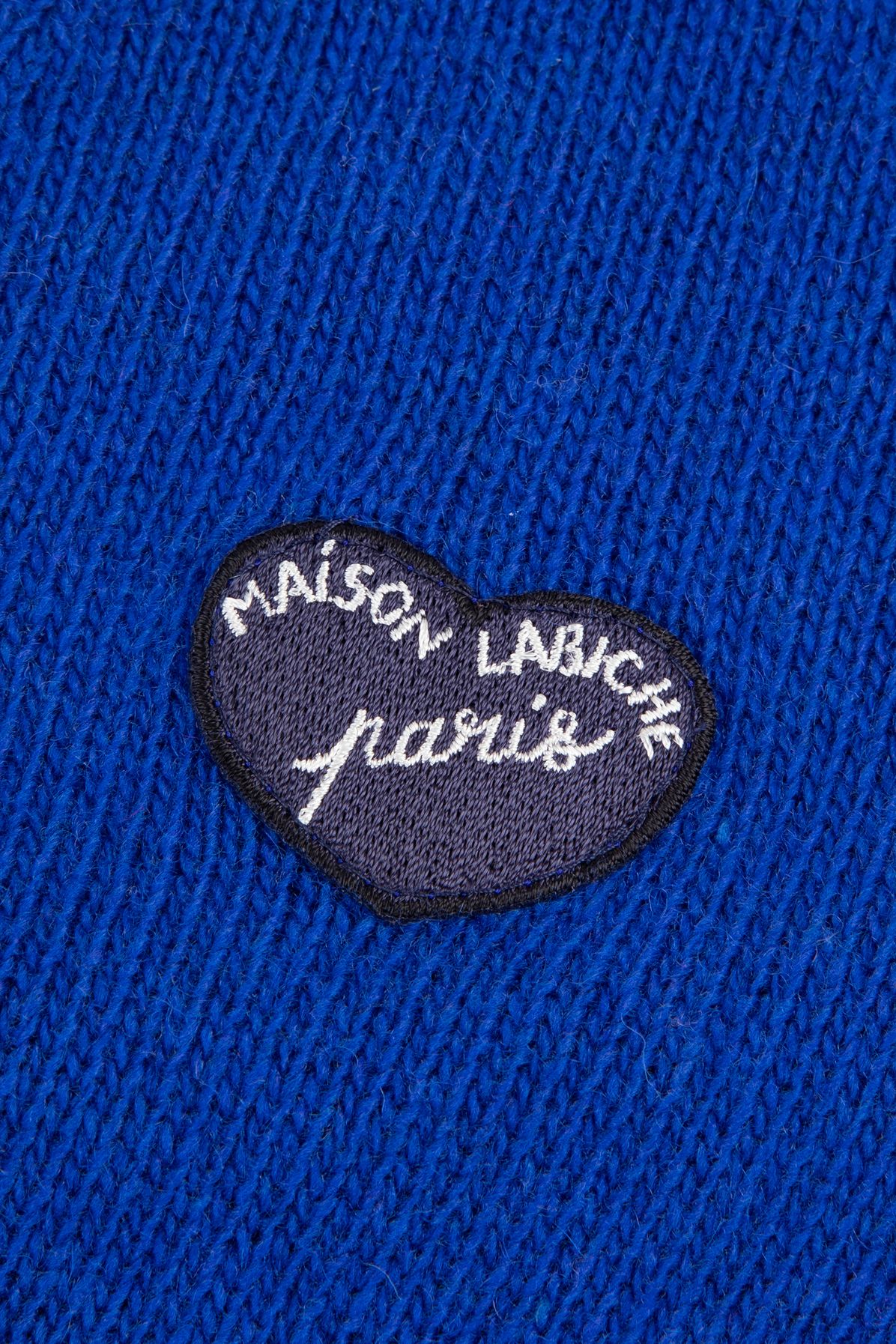 MAISON LABICHE Patch Coeur ML Lhomme cardigan