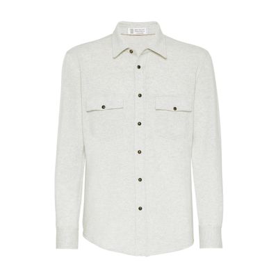 Brunello Cucinelli Wool, cashmere and silk cardigan