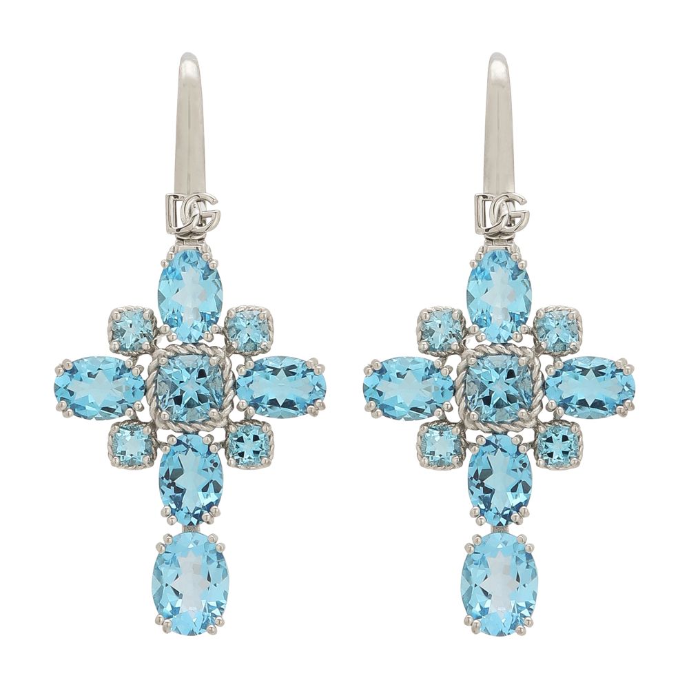 Dolce & Gabbana Anna earrings in white gold 18kt