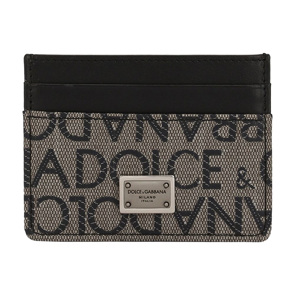 Dolce & Gabbana Jacquard card holder