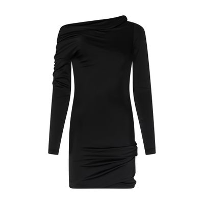 Alexander McQueen Jersey drapped dress