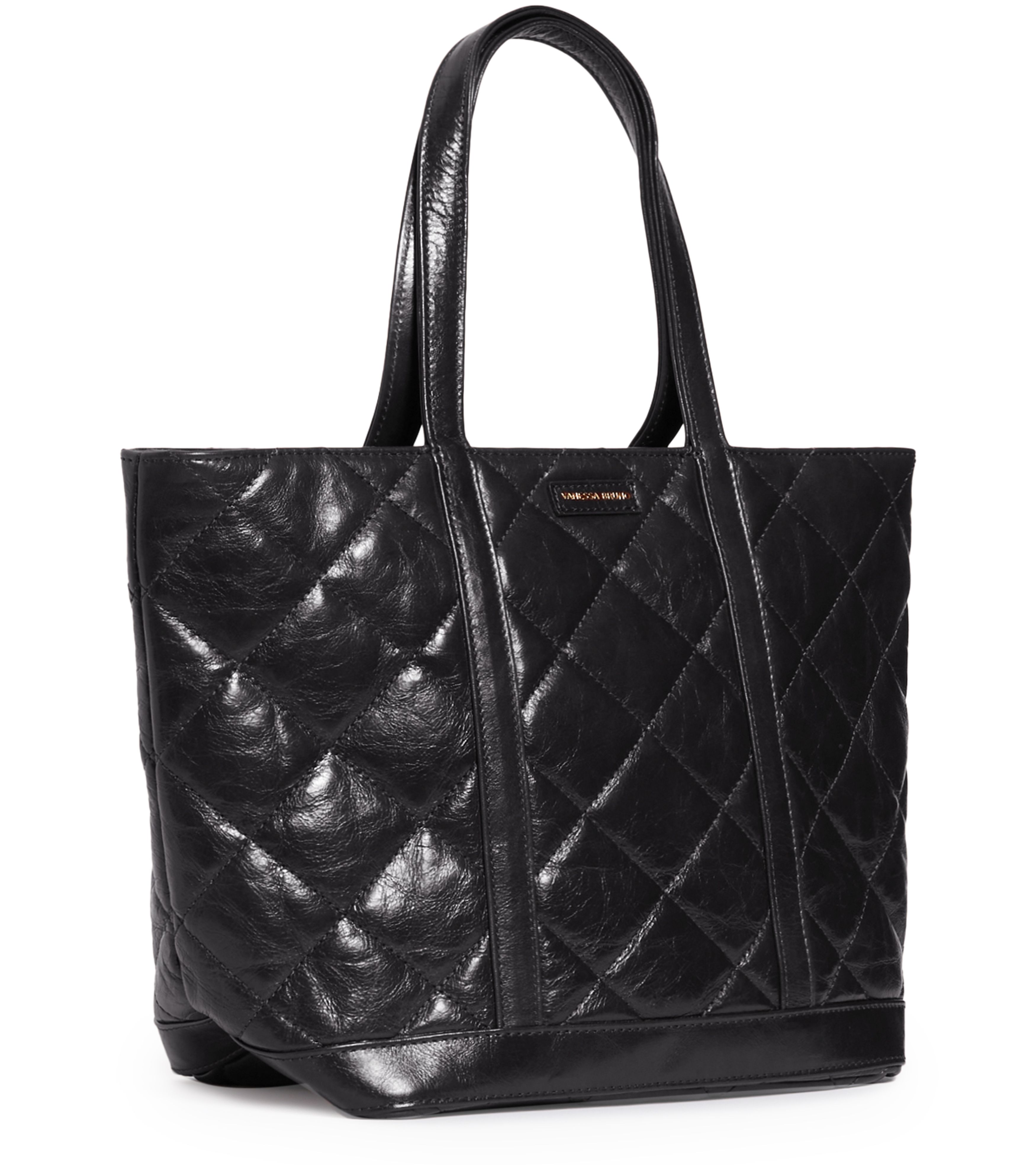  Quilted leather medium cabas bag