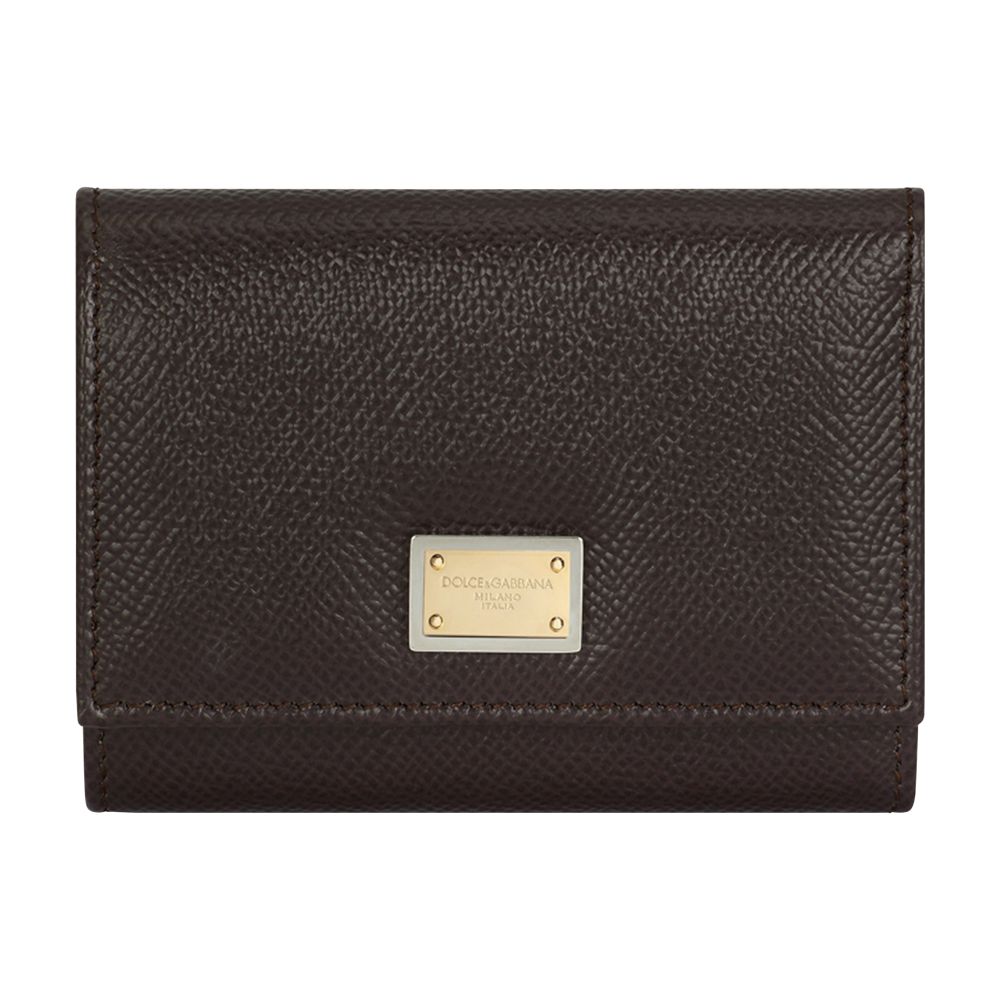 Dolce & Gabbana French flap wallet with tag