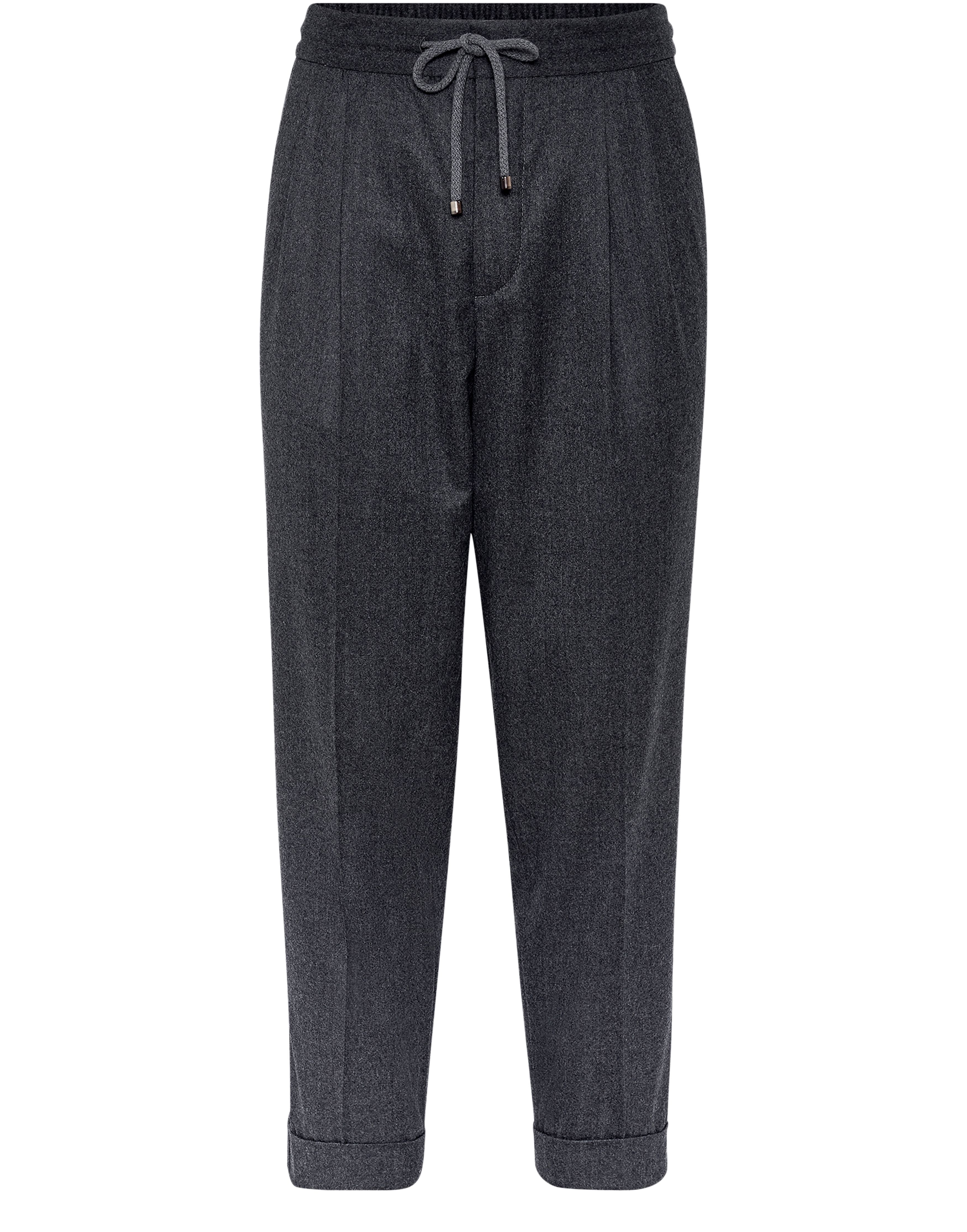 Brunello Cucinelli Virgin wool flannel trousers