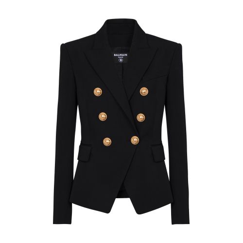 Balmain Grain de poudre double-breasted jacket