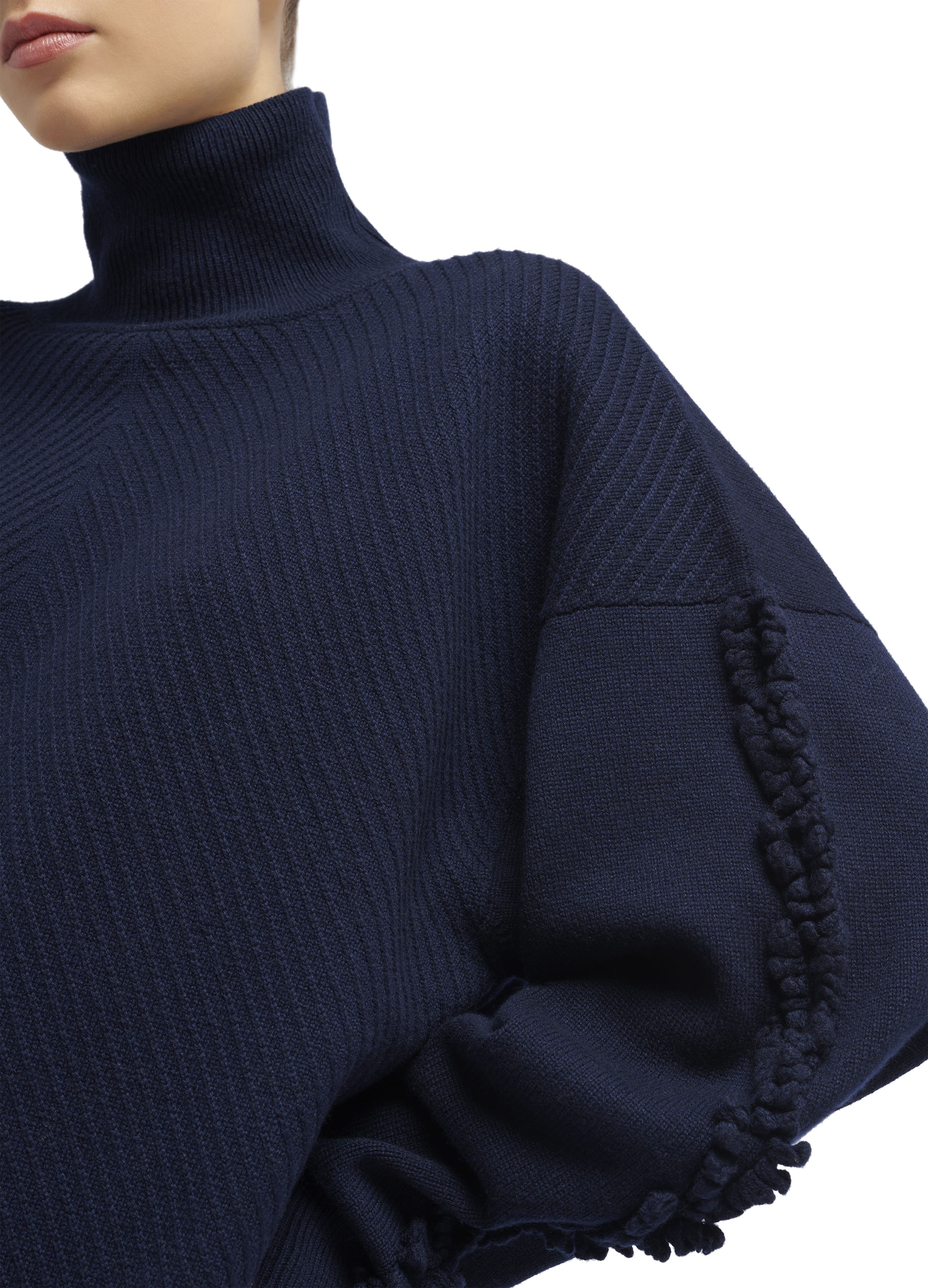 Barrie Timeless roll-neck cashmere jumper