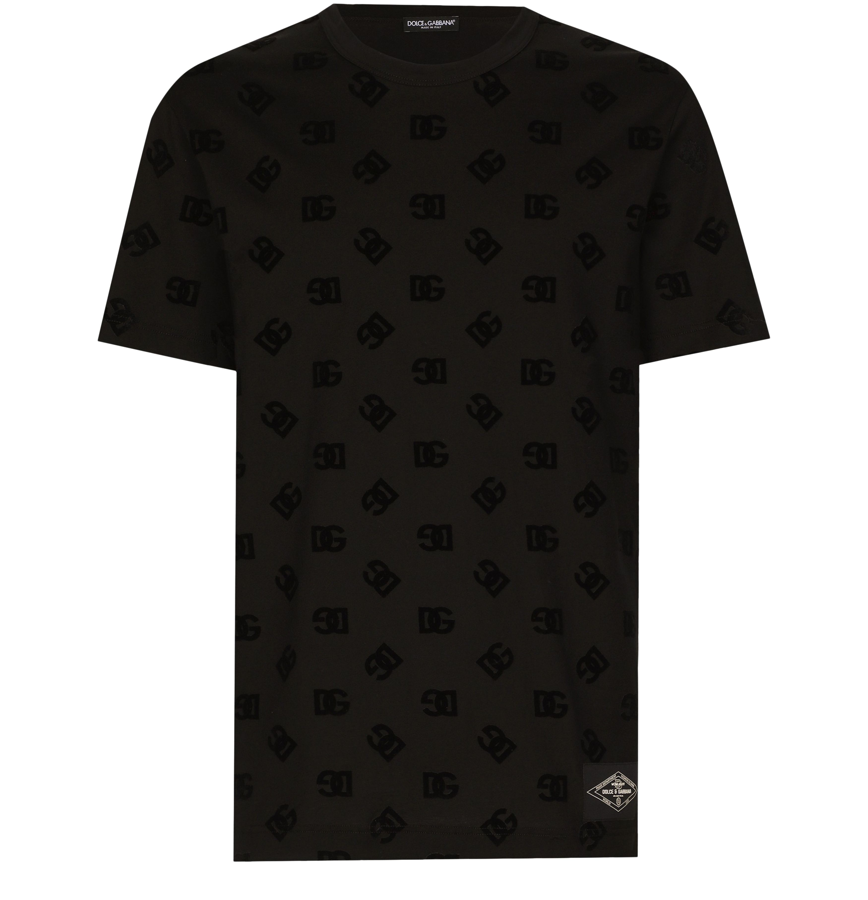 Dolce & Gabbana Cotton T-shirt with DG print