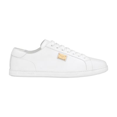 Dolce & Gabbana Calfskin Leather Saint Tropez Sneakers