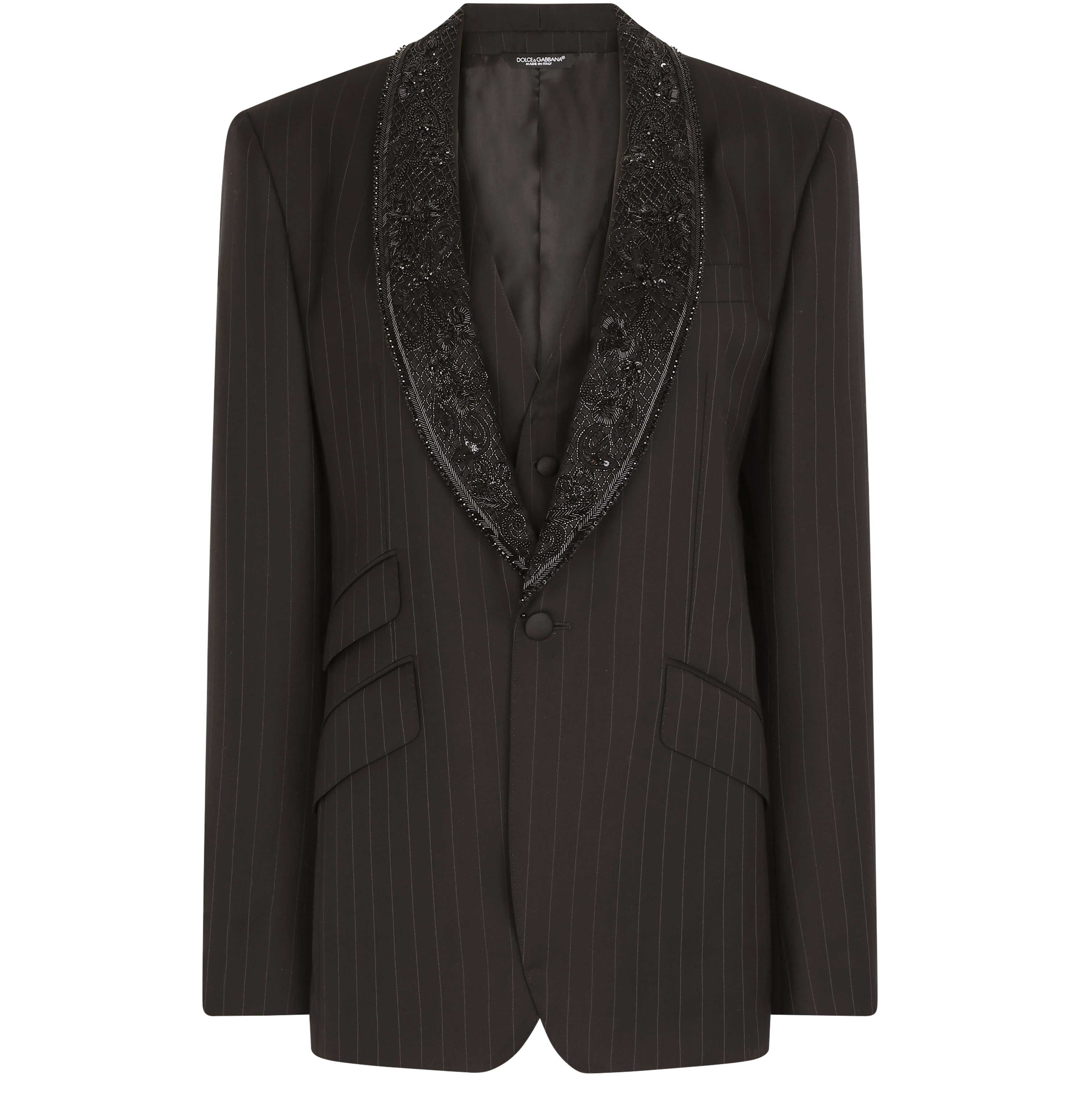 Dolce & Gabbana Single-breasted pinstripe jacket