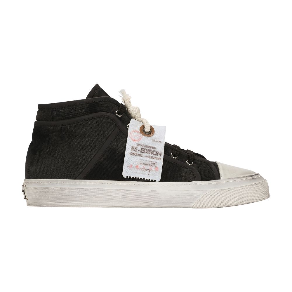 Dolce & Gabbana Fabric vintage mid-top sneakers