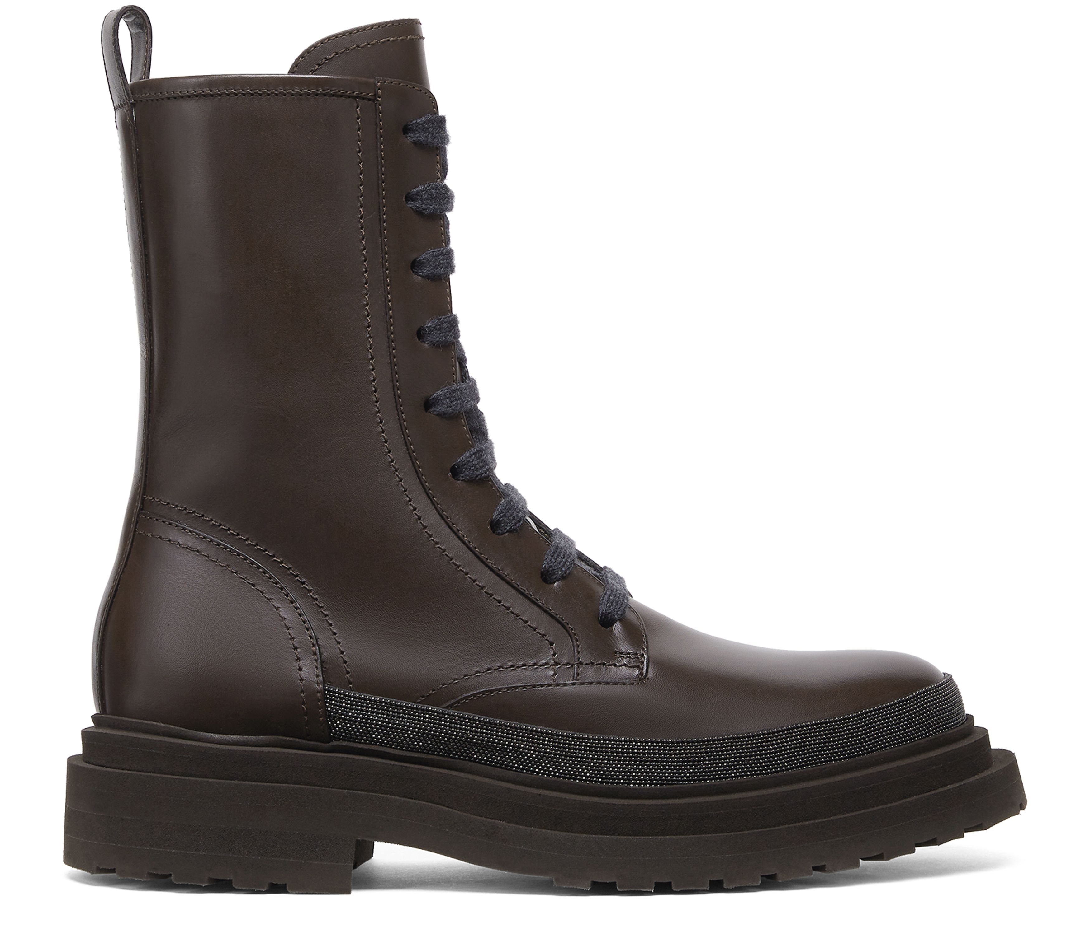 Brunello Cucinelli Matte calfskin boots