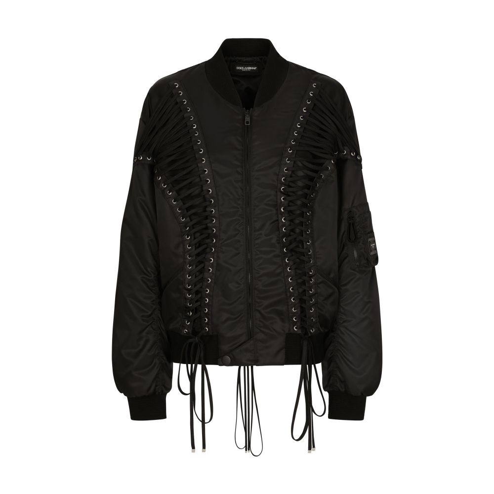 Dolce & Gabbana Technical fabric bomber jacket