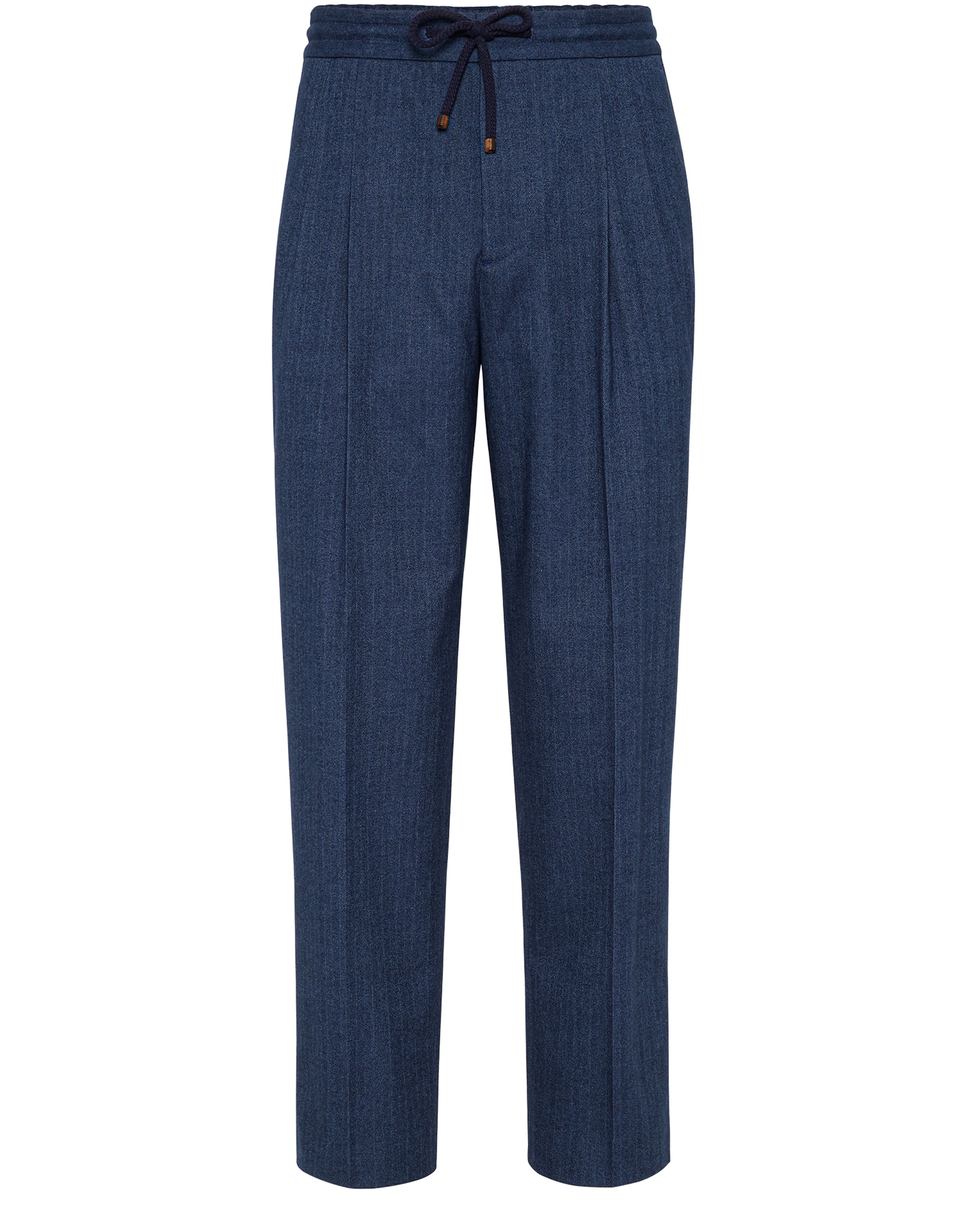 Brunello Cucinelli Leisure fit trousers with double pleats