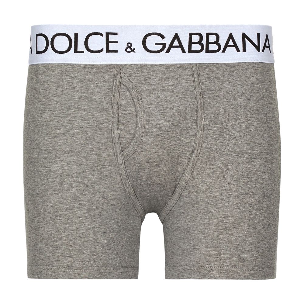 Dolce & Gabbana Two-way-stretch long-leg boxers