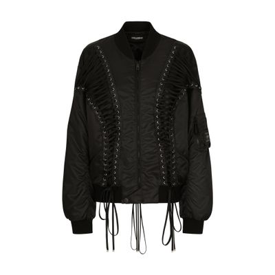 Dolce & Gabbana Technical fabric bomber jacket