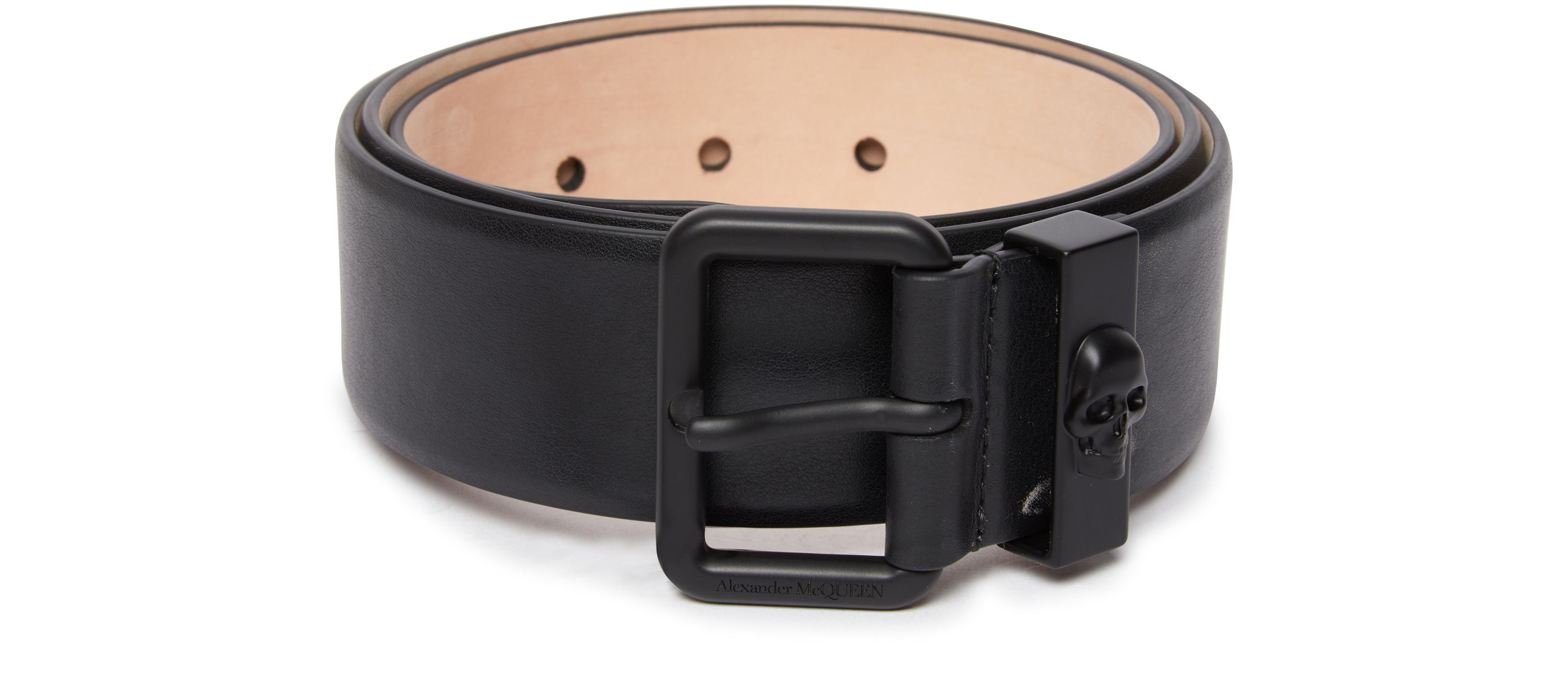 Alexander McQueen Skull loop belt