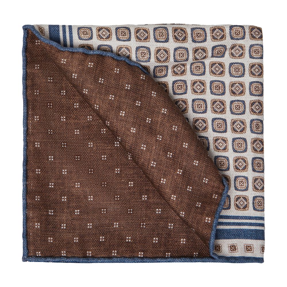 Brunello Cucinelli Patterned pocket square