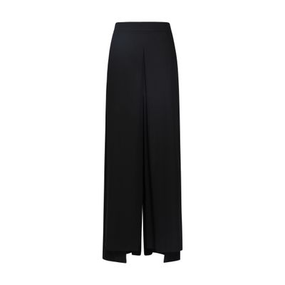 Ann Demeulemeester Flyn long box pleat skirt with double side pockets